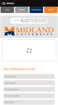 Mobile Screenshot of midlandu.edu